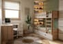 design a shared kids room with smart space saving ideas